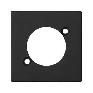 Kontakt-Simon K122/14 K45 Plate for XLR Neutrik Socket, Graphite