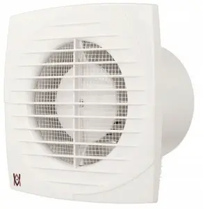 Ventika SIMPLE D125DWS Axial Fan 125mm 230V 16W 180m3/h with Pull Cord Switch