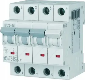 Автоматический выключатель Eaton xPole Home HN-C40/3N 3P+N 40A C 6кА