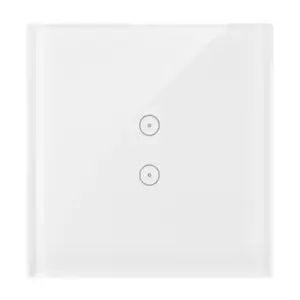 Kontakt-Simon DSTR13/70 Touch Panel 1-Module 2-Vertical Touch Fields White