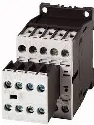 Eaton DILM15-22 Power Contactor, 15A, 3-Pole, 230V AC Coil, 2NO+2NC Auxiliary Contacts
