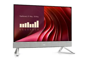 Dell EC24250 All-in-One PC, Intel Core i5-1334U, 23.8-inch Full HD Display, 16GB DDR5 RAM, 512GB SSD, Windows 11 Pro, White