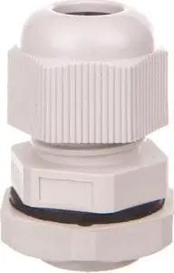 EM Group M16x1.5 Polyamide Cable Gland IP68 Light Grey