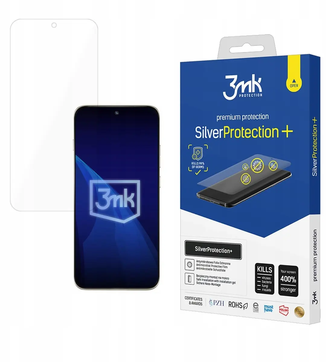 3MK SilverProtection+ ekrāna aizsargplēve Motorola Edge