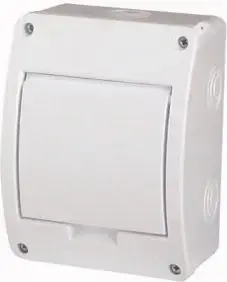 Модульный распределительный щит Eaton BC-O-1/5-TW-ECO, 1 ряд, 5 модулей, IP40