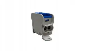 MOREK HLAK25 Distribution Block 1P Blue, 2xAl/Cu 25mm² + 16mm², 1000VAC/1500VDC