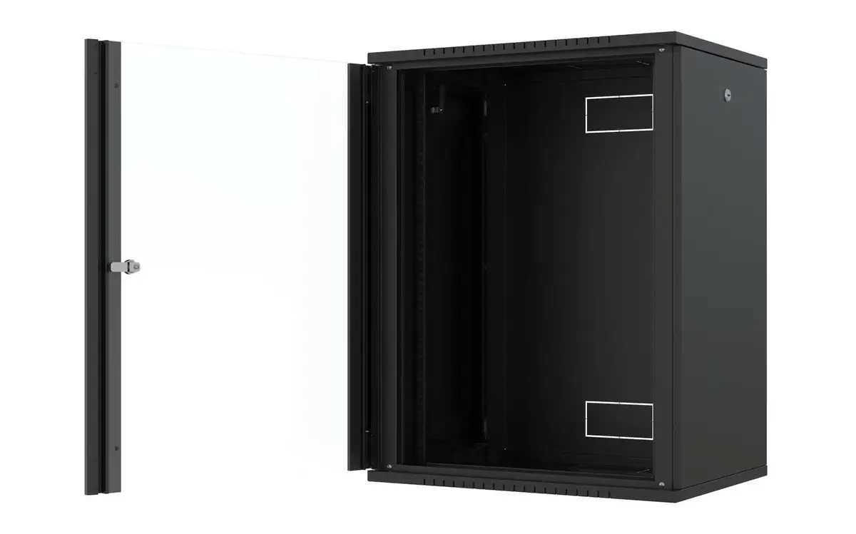Lanview RWF16U45BL 16U Wall Mounted Rack Cabinet Photo 2