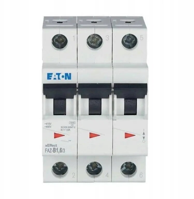 Eaton FAZ-B1,6/3 automātiskais slēdzis 3P