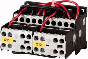 Eaton DIULEMMV-G Reversing Contactor, 9A, 4kW, AC-3, 24V DC, 2NO