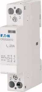 Модульный контактор Eaton CR2020024 20А 24В AC/DC 2НО