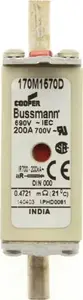 Eaton 170M1570D DIN000 Fuse Link, 200A, aR, 690V