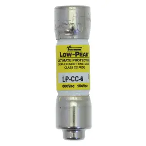 Цилиндрический предохранитель Eaton LP-CC-6 6A Photo 1