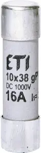 Eti-Polam CH10 Cylindrical PV Fuse Link 10x38mm 16A 1000V DC gPV
