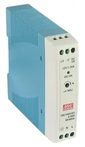Блок питания на DIN-рейку MEAN WELL MDR-20-24 24 Вт 24 В