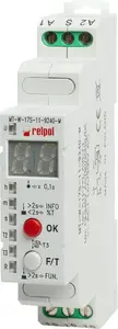 Relpol MT-W-17S-11-9240-M Multifunction Time Relay, 1P 10A, 0.1s - 100h, 12-240V AC/DC