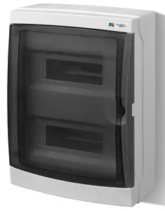ELEKTROPLAST Galant Plus RN-2/26 virsapmetuma modulārais sadales skapis IP65 ar N+PE spailēm