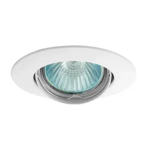 Kanlux LUTO CTX-DT02B-W padziļināts prožektors, balts