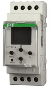 F&F STP-541 Dual Channel Time Relay 2x16A, 1s-99h, 24-264V AC/DC