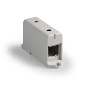 Ensto CLAMPOPRO KE64 1-pole terminal block for Al/Cu conductors 35-240mm2, grey