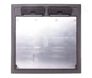Bettermann GES9/55U V 7011 Floor Service Unit, 8-Module Power Supply Box