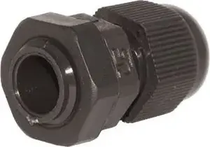 Кабельный ввод полиамидный Ergom DP-EN 63-2 HM M63 IP68 черный