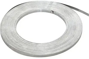 ACI Partner alumīnija lente 10x1 mm, 40 mm segmenti, 1 kg iepakojums (apm. 37 m)