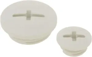 Lapp SKINDICHT BLK-GL-M 20 x 1.5 Polyamide Plug, Light Grey, RAL 7035, 100 Pieces