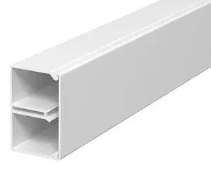 Bettermann WDK-N25040RW Installation Trunking with Partition 40x25mm White
