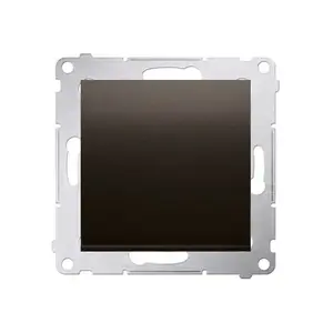 Kontakt-Simon DP1.01/46 Single Pushbutton Switch, 10A 250V, Bronze