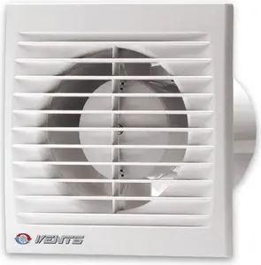 VENTS 100SV Bathroom Exhaust Fan 100mm 14W with Pull Cord Switch White