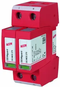 Dehn 952205 pārsprieguma ierobežotājs, 2. tips, 2-polu, 20kA, 1.25kV