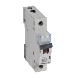 Автоматический выключатель Legrand TX3, 1P, 63A, тип D, 6кА