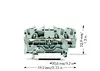 Wago 2002-1301 3-vadu spailes bloks Photo 2