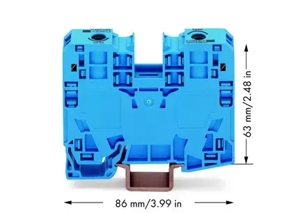 Wago 285-134 caurejošā spailes bloks Photo 2