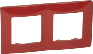 Legrand Niloe Double Frame Red 665022