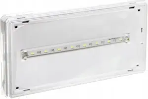 AWEX EXIT LED avārijas gaismeklis 3W 350lm 1h autonomais ar automātisko testu balts