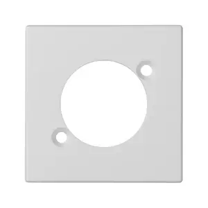 Розетка XLR Kontakt-Simon K122/9, белая