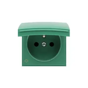 Kontakt-Simon DGZ1BUZP/AB33 Socket Outlet Cover with Antibacterial Protection IP44