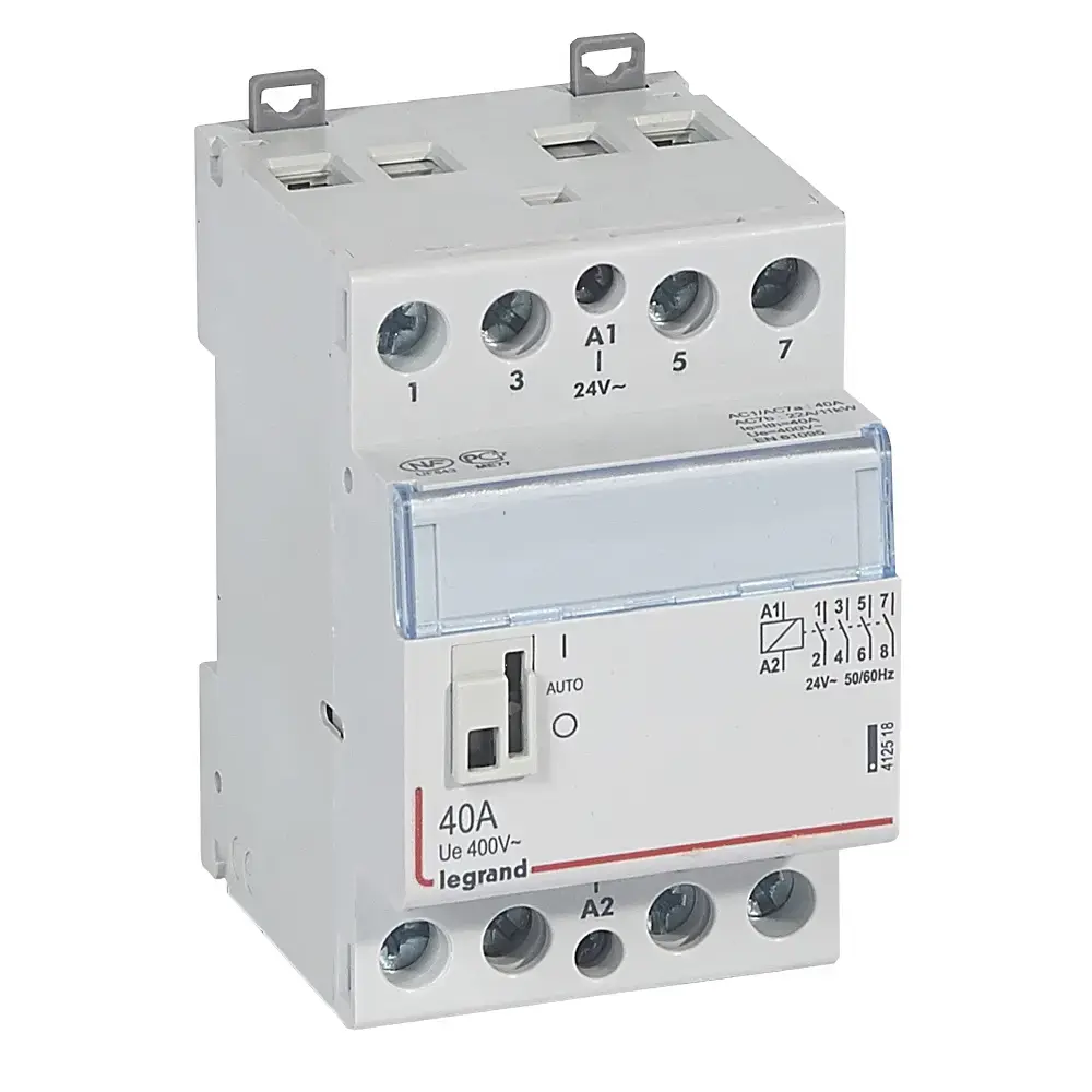 Legrand 412518 modulārais kontaktors 40A 24V 4NO Photo 2