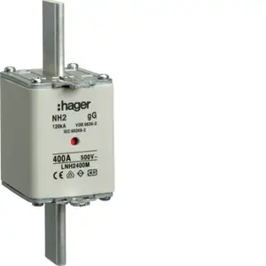 Плавкая вставка Hager LNH2400M NH2 400A 500V gG