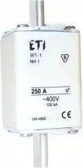 Плавкая вставка Eti-Polam NH gF 100A 500V размер WT-1