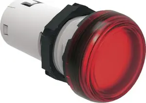 LOVATO Electric LPMLM4 Monoblock LED Pilot Light, Red, 230V AC