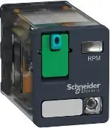 Миниатюрное реле Schneider Electric RPM22BD, 2 переключающих контакта, 15А, 24В DC