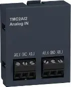 Schneider Electric Modicon M221 TMC2AI2 Analog Input Module, 2 Current Inputs