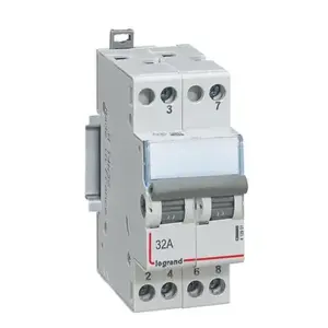 Модульный кнопочный переключатель Legrand 412901 2P 32A 400V