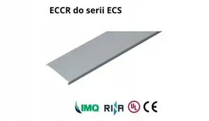 Elettrocanali ECCR100G vāks ECS sērijas kabeļu kanālam, platums 100mm, garums 2m