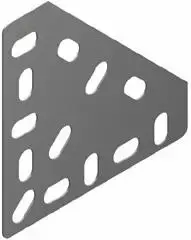 Baks BTM 751800 Triangular Mounting Plate
