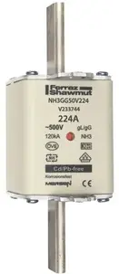 Mersen NH 3C drošinātājs 224A 500VAC gG