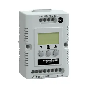 Электронный гигротермостат Schneider Electric Climasys CC, 200-240В, диапазон температур -40…80°C, влажность 20…80%