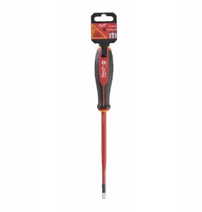 MILWAUKEE VDE Slotted Screwdriver 1.2x6.5x150mm